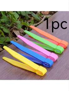 Durable Plastic Tweezers In 5 Colors-Ideal For Precision Work With Beads, Plants, Or Insects; Tool Set (Random Selection)-Easter Gift. - 1 - View 11