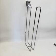 1pc No-Drill Toilet Paper Holder, Metal Bathroom Roll Paper Storage Rack Above Water Tank, Hanging Toilet Paper Storage Rack, Suitable For Kitchen And Bathroom Storage, Bathroom Decor, Bathroom Accessories - A - View 16