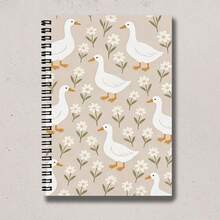 "You Are Very Great, Brave And Strong" Inspirational Quote A5 Spiral Notebook, Size 8.27*5.71 Inches, Black Spiral 23-Hole Binding, 50 Sheets 100 Pages, Student And Office Notebook, Perfect For Classroom Notes, Office Meetings And Daily Journaling - Lined Notebook - View 10
