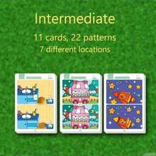 Immersive "Find The Differences" Puzzle Game: Search For Over 100 Illustration Easter Eggs, Play Together With Parents And Kids To Develop Detail-Detecting Skills, Interactive Search Book, Engaging Hide And Seek Themed Pages - Multicolor - View 11