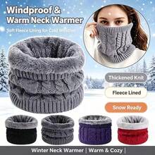 Khăn ống giữ ấm cổ unisex mùa đông, lót nhiệt dày, bảo vệ cổ chống lạnh cho trượt băng, đạp xe, khăn bảo vệ cổ nam, quà tặng Giáng Sinh - Nhiều màu 2 - Xem 1