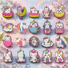 20-Piece Mixed Set: Unicorns, Desserts, Moons, And Rainbows – Cute, Girly Shoe Charms/Decorations For Clogs - Multicolor - View 7