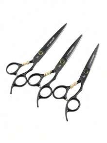 OBOVAY Gunting Rambut Profesional, Terbuat dari Baja Tahan Karat 440C, Keras dan Tahan Lama, Tahan Karat. Desain Ringan untuk Penggunaan Jangka Panjang yang Nyaman. - MultiWarna - View 4