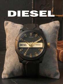 Diesel DZ1997 Fashion Men's Gift Watch, Date Display 5BAR Waterproof Sports Casual Watch - Black - View 2
