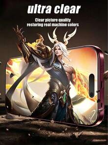 Mr. War Gorilla 4pcs Transparent High-Definition Tempered Glass Screen Protector, Compatible With IPhone Duo/18 Pro Max/18 Pro/18/17e/17 Pro Max/17 Pro/17 Air/17/16 Pro Max/16 Pro/16 Plus/16/15 Pro Max/15/14/13/12 And Other Models. 9H Glass Protective Film, Prevents Scratches From Keys And Other Sharp Objects During Daily Use, Multi-Step Fine Polishing Process For Smooth Touch, Responsive And Fluid Touch Control, No Delay In Operation. Phone Accessories, Easy Installation. - Clear - View 9