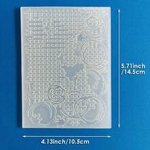 Carpeta de Relieve 2D, Plantilla de Relieve con Patrón Mixto de Mariposa, Flores y Libélula para Scrapbooking, Hacer Tarjetas, Álbum de Diario, Decoración de Manualidades de Papel DIY - 2D-1 - Ver 17