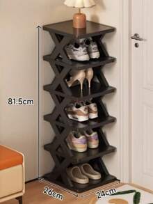 3-9 Tier Narrow Shoe Rack, Newly Upgraded Shoe Rack, Small Freestanding Shoe Rack, Space-Saving DIY Shoe Storage Organizer, Suitable For Entryways And Closets, Fits Size 42-43 Shoes, Easy Assembly And Sturdy Structure, Home Decor, Autumn Decor - Multicolor - View 15