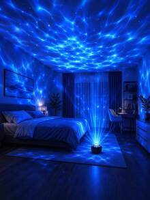 Aurora LED Projector Night Light, USB Dimmable Northern Light , LED Decor Light For Bedroom Living Room, Halloween Christmas Decor - Multicolor - View 9