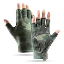 1pair/Set Premium Fishing Gloves - Men's And Women's, Durable For Sailing, Kayaking, Rowing, Fingerless Design, Ideal Choice For Outdoor Water Sports Enthusiasts - Multicolor - View 8