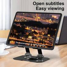 Universal Metal Tablet Stand Holder Adjustable Foldable Desktop Lazy ...