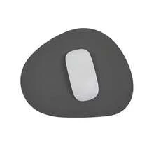 1pc Cute Mouse Pad Waterproof PU Ellipse Leather Mouse Mat Anti-Slip Pad For Home Office School Computer Laptop Mouse Accessories - View 11