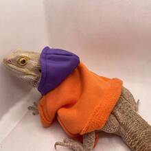 Lizard Themed Apparel, Including Hoodies, T-Shirts, Pet Clothing Suitable For Outdoor Exploration, Lizard-Shaped Clothing For Walking, And Small Pet Clothing And Accessories. - Dark Blue - View 4