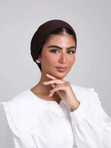 1pc Instant Triangle Hijab One-Piece Slip-On Headscarf. Quick Wrap ...