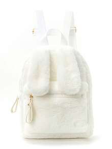 1pc Mini Plush Backpack, Featuring Long Rabbit Ears, Made Of Soft Plush Material Closure. Suitable For Daily Commuting, Stylish And Casual Backpack - Multicolor - View 7