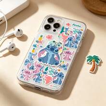 Stitch Cute Pattern Decorative Stickers, Rich And Diverse Printed Designs, Scrapbook Diary DIY, Suitable For Tablet, Guitar, Teen Bedroom Decor, Travel Portable Decorative Accessories - Multicolor - View 5