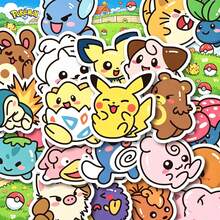 53pcs Soft Cute Cartoon Stickers, Q Version Adorable Anime Character Self-Adhesive Stickers, Cute Image Creative Decorative Stickers, Waterproof Wear-Resistant Personalized Small Stickers, Scrapbook Water Bottle Notebook Skateboard Luggage Helmet Computer Decoration Material, Casual DIY Handmade Fun Creative Beautification Decorative Stickers, Perfect Birthday Gift, Cute Decorative Stickers, Enthusiasts' First Choice - Multicolor - View 4