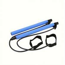 Pilates Bar Multifunctional Fitness Bar Detachable Elastic Resistance Bar For Yoga And Fitness - Multicolor - View 10