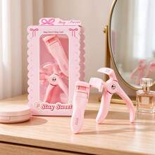 1 Set Penjepit Bulu Mata Warna Pink, Penjepitan Lokal Sudut Lebar, Tahan Lama Tanpa Melorot atau Menjepit, Cocok Untuk Pemula dalam Tata Rias, Murah, Hadiah Natal, Mudah Menjepit Bulu Mata yang Indah, Pilihan Hadiah Natal yang Sempurna - MultiWarna - View 8