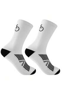 1/2 Pairs Women's Sports Socks, Moisture-Wicking And Breathable, Suitable For Cycling, Running, Bicycle Sports. - Multicolor - View 6