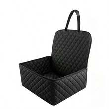 Dog Car Seat - Car Pet Carrier, Durable Fabric, Easy To Clean, Adjustable Straps, Suitable For Long Trips, Essential For Dog Travel, Suitable For Small And Medium-Sized Dogs - Black - View 6