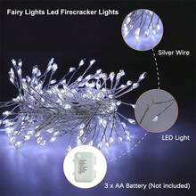 Battery Powered Fairy LED Light String 8 Mode Wedding Garland Lamp For Christmas & Halloween Holiday Decoration - Battery-operated - View 7