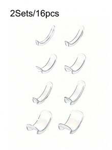 Resin Ring Adjuster. Invisible Ring Size Spacer For Loose Rings; Fits All Finger Sizes. Invisible Ring Size Adjuster-Available In Various Sizes-Offering Comfort And Protection. Adjustable Transparent Tightener; Ring Adjuster For Women. - Multi-color 2 - View 9