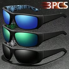 WSZ 3PCSFashion Sport Glasses Available In Multiple Color With Classic Camouflage Pattern On The Inside Are An Ideal Choice For Various Outdoor Activities - 3PCSF55-5 - View 3