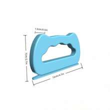 Christmas Gift Wrapping Sliding Cutter, Portable Wrapping Paper Roll Cutter, Ergonomic Handle Paper Trimmer, Straight Edge Neat Cutting Wrapping Tool, Thanksgiving Holiday Birthday Gift Wrapping Craft Supplies - Green 1pc - View 9