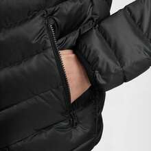 Nike Jaket Bulu Angsa Kasual Wanita dengan Tudung - Hitam - View 9