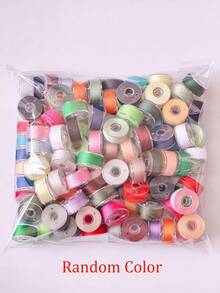 Sewing Machine Bobbin Thread, A-Size 15 Class, Pre-Wound Bobbin Thread, Random 36 Colors Polyester Bobbin Thread, Suitable For Brother/Singer/Babylock/Janome Sewing Machines - Multicolor - View 9