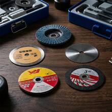 5pcs 3-Inch Angle Grinder Cutting Saw Blade 75mm Grinding Wheel Louver Blade Power Tool Accessory Set DIY Projects - 5pcs - View 1