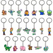 Disney Toy Story PVC Soft Rubber Keychain Buzz Lightyear & Woody Pendant Backpack Charm Party Favor - One Size Fits All - View 6