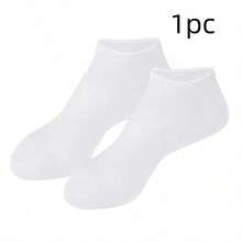 Silicone Foot Care Socks, Anti-Cracking Moisturizing Gel Socks, Dead Skin Removal Protective Silicone Socks, Foot Skin Care Elastic Socks - White - View 13