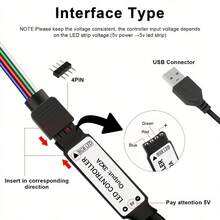 Acosh Neon Lampu Strip Neon LED RGB dengan Kontrol Jarak Jauh IR 44 Tombol, Lampu Tali Neon Fleksibel USB 5V, Lampu Neon LED Mode Multi-Warna untuk Kamar Tidur, Ruangan Dalam dan Dekorasi Harian Luar Ruangan - RGB - View 8