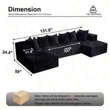 Sofas & Couches - Black - View 4