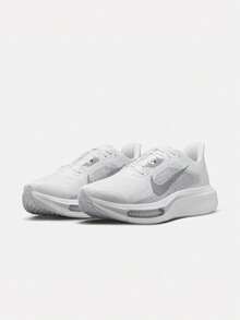 Men's NIKE PEGASUS PLUS 2 Running Shoes Low-Top IM2541-100 - Silver - View 3