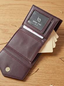 Women's Short Wallet Vintage Print Foldable All-In-One Bag, Minimalist Fashion Compact Lightweight - Multicolor - View 7