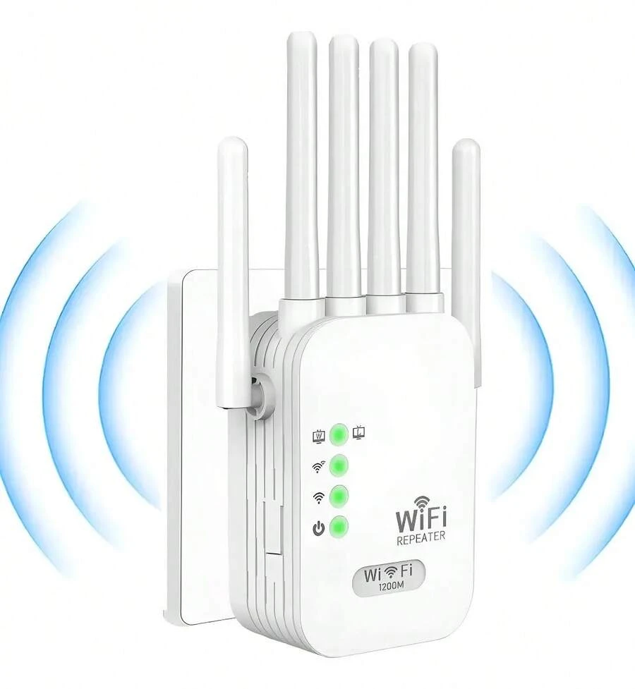 Repetidor Rompemuros Wifi 1200mbps 5g Amplificador Extensor - Tipo de Enchufe A USA (110-127V) - Ver 1