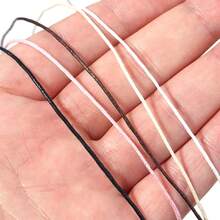 1 cuộn dây sáp 1mm làm trang sức, dài khoảng 70m, dây bện cho túi xách, tua rua, mặt dây chuyền, vòng tay và dây chuyền - Dây sáp - Xem 8