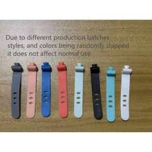 5/20pcs Phone Cable Organizer Clips, Earphone Cable Management Clips, 3-Slot Charging Cable Organizer, Data Cable Winding Strap, Portable Accessory Storage Clips - Multicolor - View 11