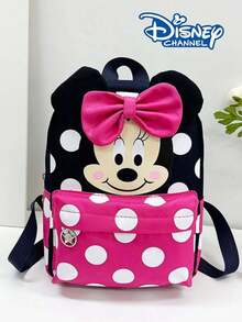 Disney Minnie Mouse Backpack, Colorful Cute 3D Cartoon Women's Mouse Ear Bow Polka Dot Design, Lightweight Canvas Mini Daily Backpack, Suitable For Teenagers And Adult Women, Casual Cartoon Backpack With Front Pocket And Metal Buckle, Suitable For School, Commute, Travel, Cute 3D Cartoon Pattern Mini Backpack, Multiple Designs Available - Multicolor - View 8