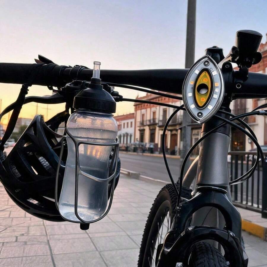 Unisex Tuning-Style Multicolor Bicycle Headlight For Night Riding - Multicolor - View 1