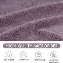 1pc/Dog Towels Super Absorbent Microfiber For Small, Medium Dog Drying Towel For Drying Dogs Soft Pet Bath Towels And Cats With Embroidered - Multicolor - View 5