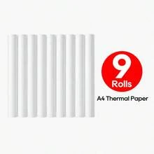 A4 Thermal Sensitive Printing Paper Roll, Thickened Quick-Drying Inkless Paper For Portable Printers, Christmas Retail Receipts, Halloween Event Coupons, Business Invoices, Office & Retail Labels, Compatible Refill Paper Only - View 13