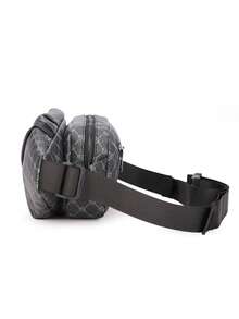 BEIQIANDAI Upgraded Men's Waist Bag, Small Size Large Capacity, Can Hold Phone, Wallet And Personal Items, Perfect Gift Choice - Black - View 5