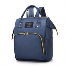 Mom Backpack, Large Capacity Multifunctional Travel Diaper Bag, Waterproof, With Insulated Compartment And Dry/Wet Separation, Suitable For Moms And Dads - Blue - View 10