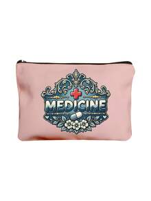 Medicine Bag Is Printed With The Word "Medicine Bag" - Compact Pill Storage Bag And First Aid Kit, Portable Medicine Storage Solution, Suitable For Travel And Outdoor Activities - Multicolor - View 18