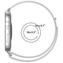 1pc Milanese Stainless Steel Magnetic Watch Band, Adjustable Replacement Strap Compatible With Xiaomi Band 8 Pro/9 Pro/10 Pro & Watch 4/5/6 - one-size - View 3