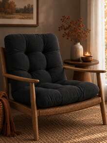 Premium Ergonomic Chair Cushion – High-Density Memory Foam Seat Pad For Superior Comfort And Posture Support - Black - View 1