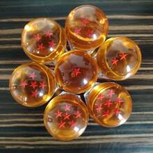 1pc Anime Base With 7 Dragon Crystal Resin Balls, Gift Model, Birthday Gift, Holiday Gift, Perfect Gift, Present - Multicolor - View 4